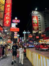 探訪曼谷唐人街·夜晚的美食與活力 🌃🍜