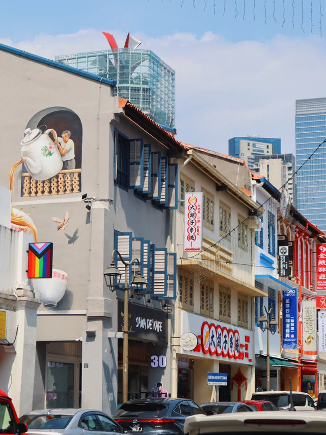Awesome visit to chinatown Singapore 🇸🇬 