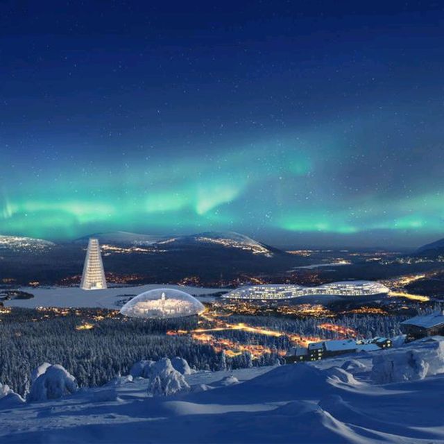 Santa’s Igloos Arctic Circle, Rovaniemi, Finland