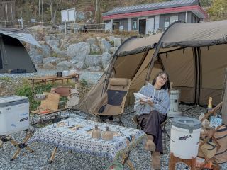 四季皆美的忠州，在鳥谷露營場就能將美景盡收眼底！