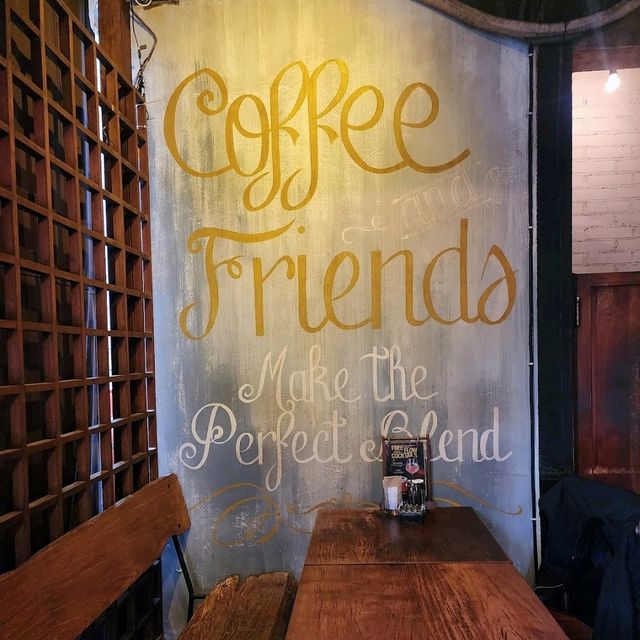 great coffee and food