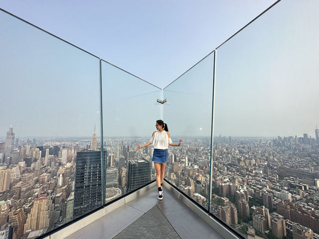 紐約遊🇺🇸絕美觀景台～傾斜玻璃牆飽覽全市景