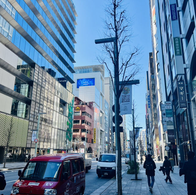 打卡日本東京銀座啦