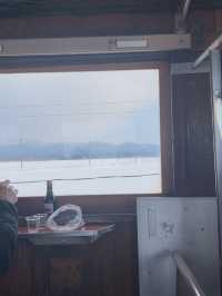 冬限定の「ストーブ列車」へ
