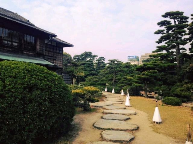 高松城遺跡與玉藻公園，四國高松歷史景點