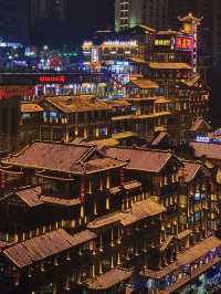 COLORFUL Hongyadong Chongqing Night Views 😍 