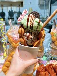 🎏九龍灣隱世店‼️雞蛋仔加雙球雪糕$29搞掂🤪