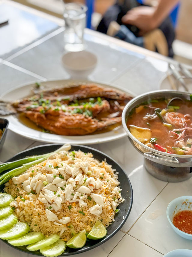 ร้านอาหารทะเลที่ขึ้นชื่อในเรื่องความสด