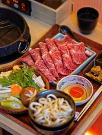 「壽喜・關西」尖沙咀店限定北海道牛板腱壽喜燒套餐食評😋🥩