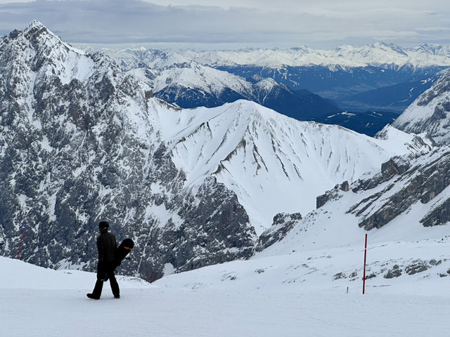 My 1st time to snowy mountain, this place in Germany set a very high bar