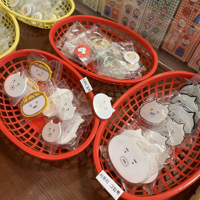 【🇰🇷：釜山】似顔絵を描いてもらえる雑貨店🖼️