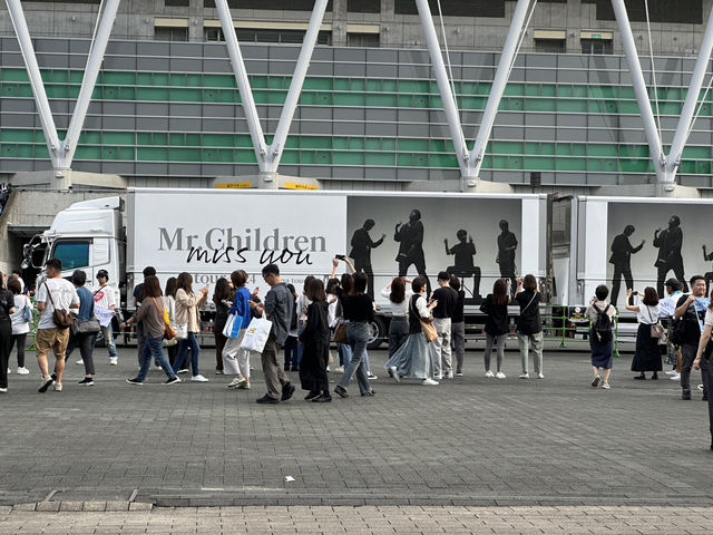 初めてエコパスタジアムを訪問しました！