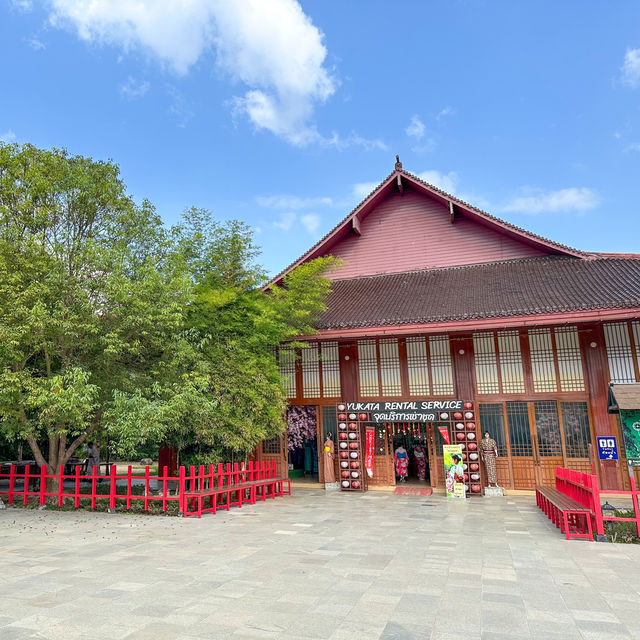 ปราสาทไม้หอม🏯ญี่ปุ่น🇯🇵ฮิโนกิแลนด์เชียงใหม่