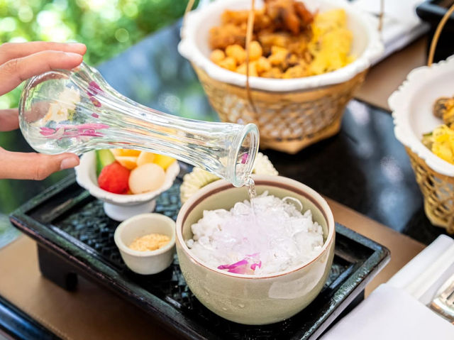 ข้าวแช่ Hua chang heritage hotel Bangkok 