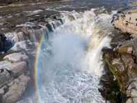 Hukou Waterfall Transformed: A Frozen Masterpiece
