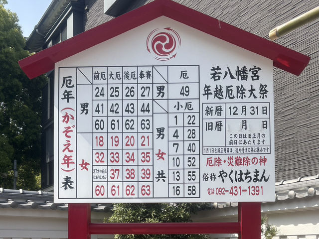 【福岡神社】厄祓いでとても有名な神社