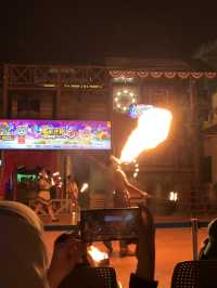 a quick hangout with friends at Sunway Lagoon Night Park