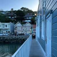 “Sausalito: Where the bay sparkles, the art flows, and life feels like a postcard.” ✨🌊⛵🎨🍷