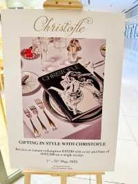 Sparkle & Splurge at Christofle, Bangsar Shopping Centre