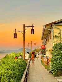 คิดถึงแสงเย็นริมโขง บรรยากาศดีๆที่เชียงคานจัง 🌅🚲