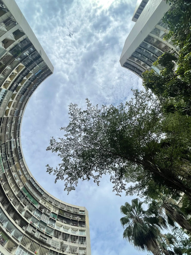 懷舊風格社區 角度抓好超級出片 滿滿香港的感覺💕高雄果貿社區