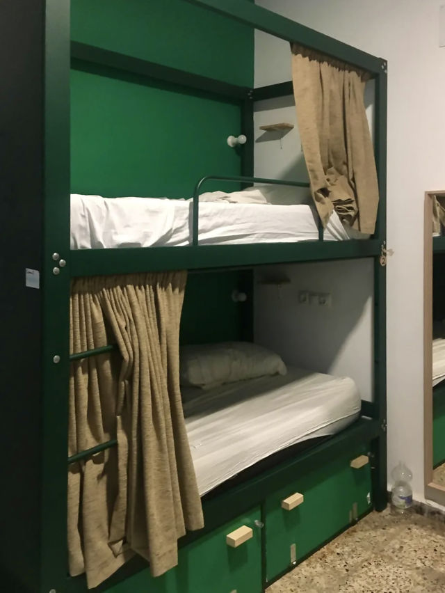 A jungle styled hostel in Malaga