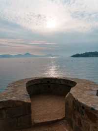 Stone Walls & Sea Breeze at Maemi Castle