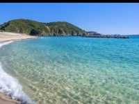 【まるで沖縄⁉️新鹿海水浴場でエメラルドグリーンの海を満喫】