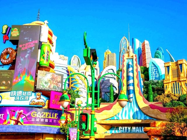 Immerse in the colorful world of Zootopia Land