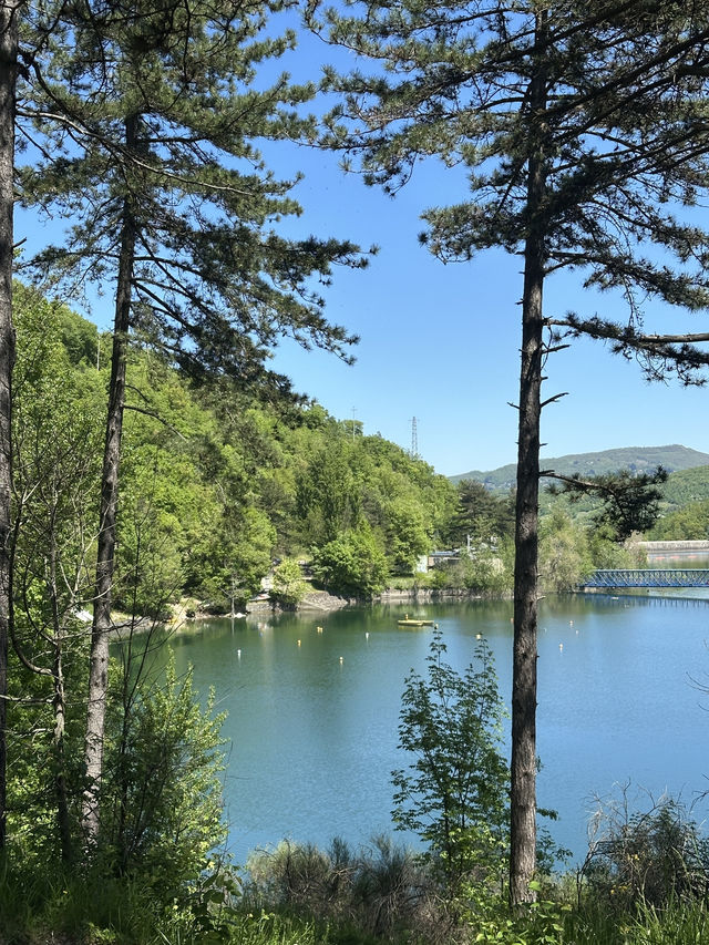 風景如畫嘅意大利Suviana Lake🇮🇹