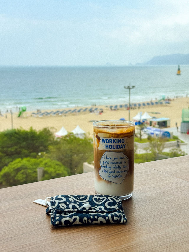 해운대 오션뷰 신상 카페 “워킹홀리데이”🌊