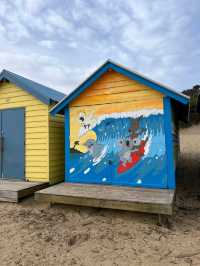 Brighton Beach Bathing Boxes