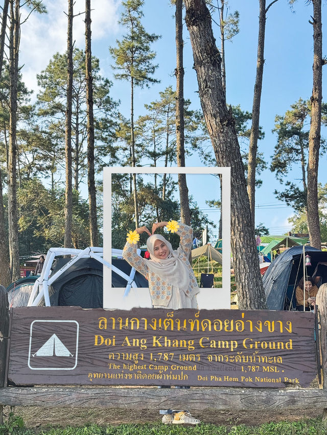 ลานกางเต็นท์ดอยอ่างขาง