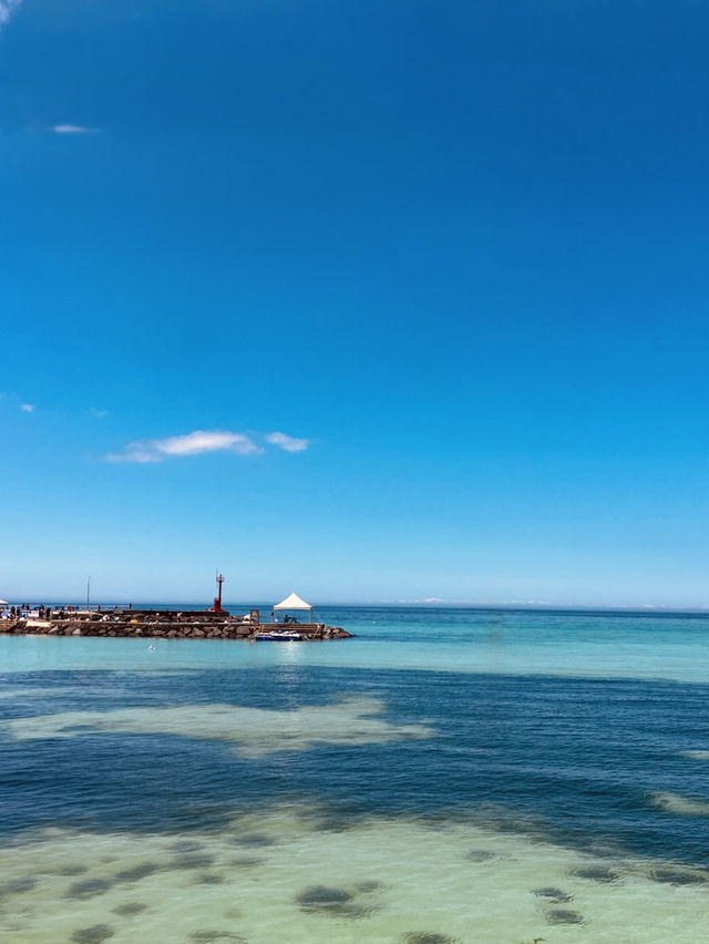 A Photographer's Canvas of Blue Hues and Coastal Beauty