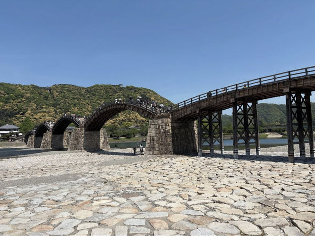 🌉錦帯橋|五連の木造アーチが描く、日本の美と技の結晶 🌉錦帯橋|五連の木造アーチが描く、日本の美と技の結晶