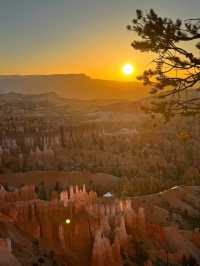 🌄Sunrise at Bryce Canyon – A Dreamy Hoodoo Wonderland