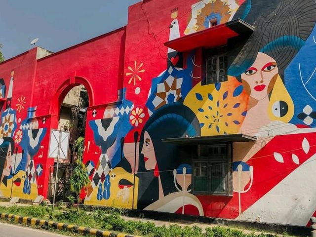 🎨 Colors of Change: The Streets of Lodhi Art District 🧱✨