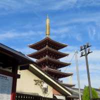 🏯 วัดเซ็นโซจิในฤดูใบไม้ร่วง 