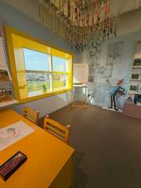 You can color sunflowers at Van Gogh Museum 