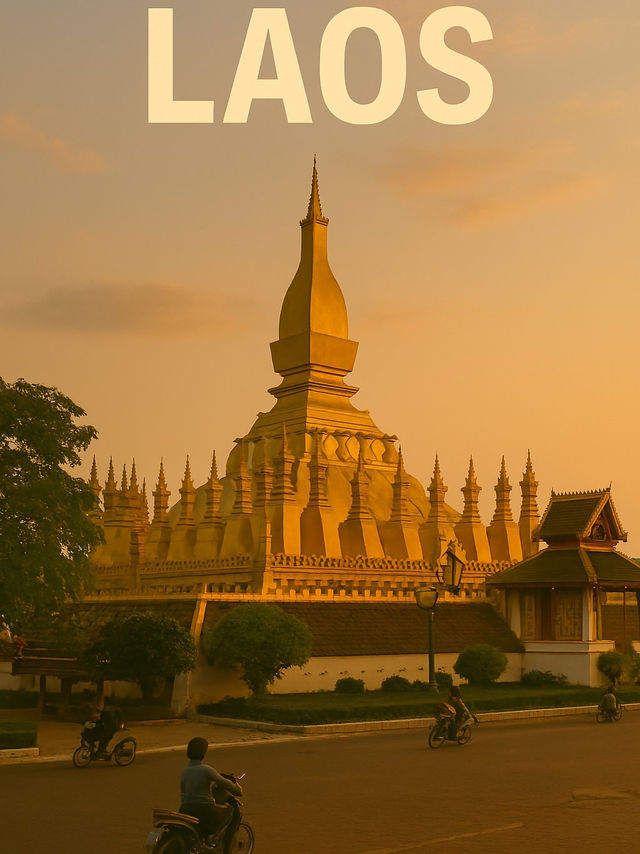 🛕 “พระธาตุหลวง เวียงจันทน์ — สงบ งดงาม และศรัทธา”