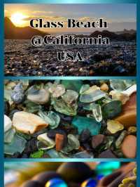 Glass Beach @ California, USA