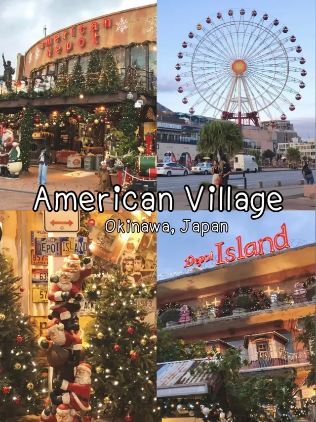 บรรยากาศ American Village ที่โอกินาว่า ❤️🎄
