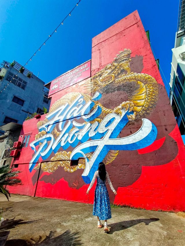 Hai Phong Graffiti check in