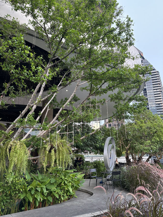 🌇 방콕 스타벅스 가든점, 노을 맛집 카페 리뷰 🌿