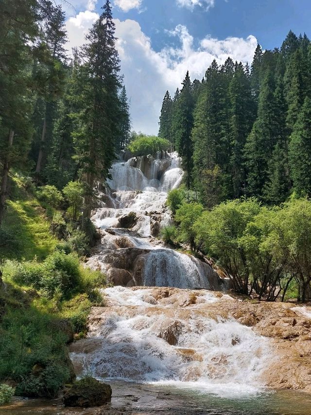 “Roar of Nature: Zhaga Waterfall, Sichuan”