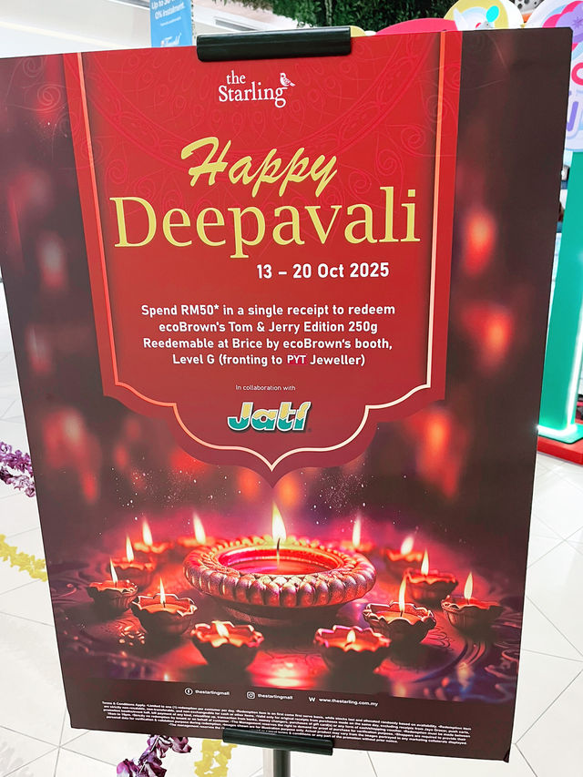 Starling Mall Shines Bright with Festive Deepavali Decor by Jati