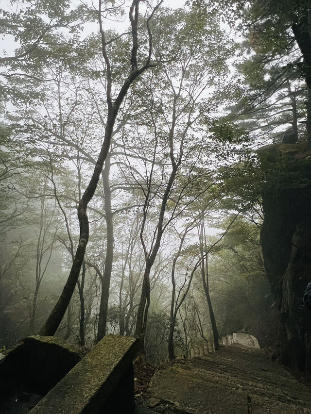 十月份的黃山