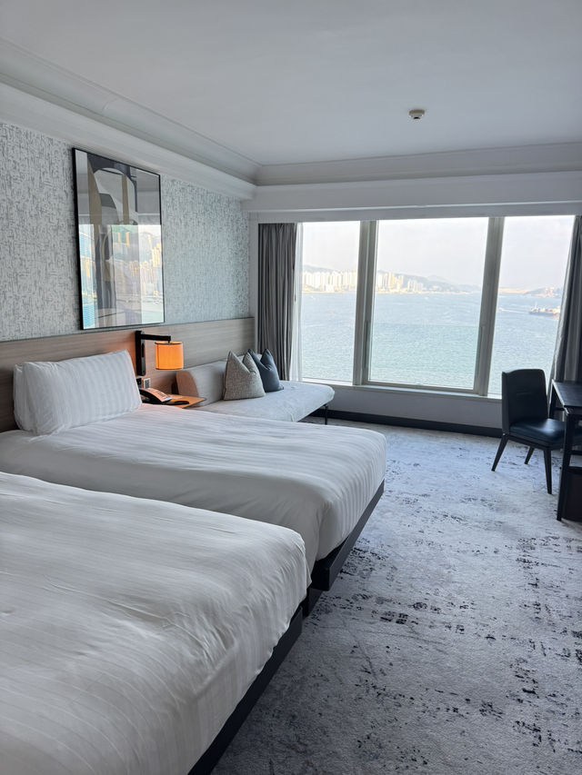 180度全維港海景酒店！對住大海共眠好舒服！