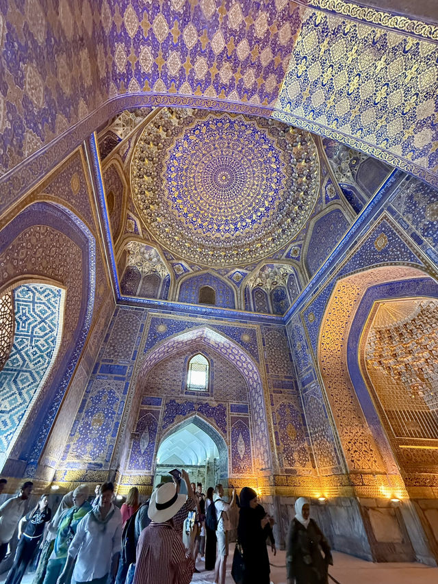 Breathtaking Blue: Registan Square in Samarkand