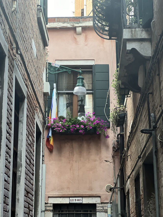 베네치아의 작은 골목에서 만난 아름다움 베네치아의 작은 골목에서 만난 아름다움